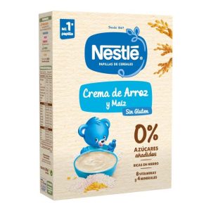 PAPILLA NESTLE CREMA DE ARROZ Y MAIZ SIN GLUTEN